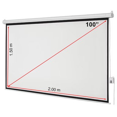 ECRAN ELÉCTRICO 100' - 6