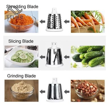 RALLADOR MOLINO VERDURAS 3 EN 1 TIPO - 2