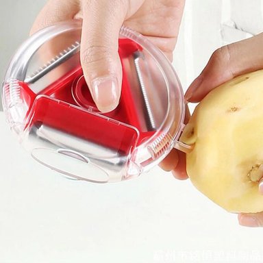Pack de 3 Mini Peladores de frutas y verduras - 3