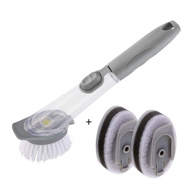 CEPILLO 2 EN 1 PARA LIMPIEZA DE OLLAS O SARTENES