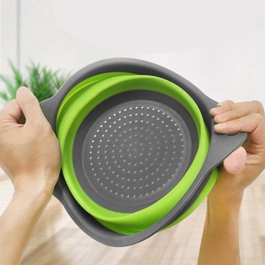COLADOR ESCURRIDOR PLEGABLE CIRCULAR - 2