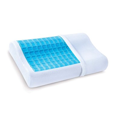 ALMOHADA CON GEL BLANCO VISCOELÁSTICA