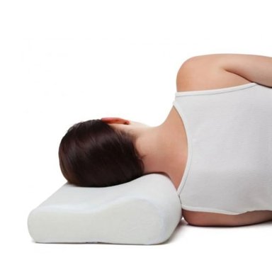 ALMOHADA CON GEL BLANCO VISCOELÁSTICA - 2