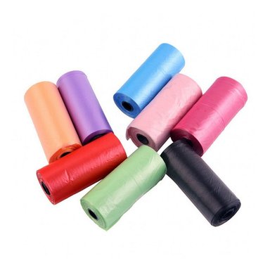 BOLSA SANITARIA PERRO Y GATO PARA DESECHOS REPUESTO 8 ROLLOS