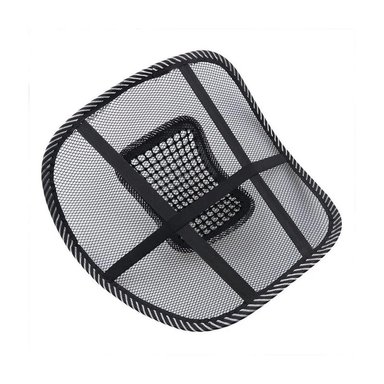 COJÍN LUMBAR DE MALLA PARA ASIENTO DE AUTO