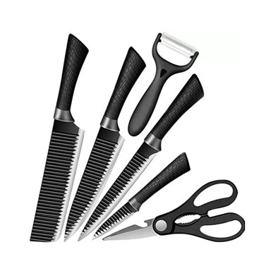 JUEGO CUCHILLOS OUAI COCINA JGCU6P 6 PIEZAS