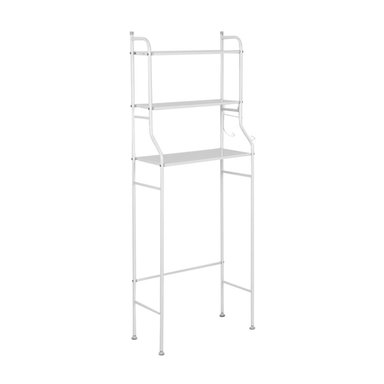 ESTANTE OUAI ORGANIZADOR DE BAÑO 3 NIVELES SOBRE EL INODORO