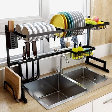 ORGANIZADOR OUAI ORGESC185 MULTICOLOR Y ESCURRIDOR PLATOS COCINA 85 CM - 2