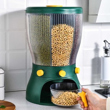 DISPENSADOR DSPCRL10 MULTICOLOR CEREALES GIRATORIO 10 KG - 2