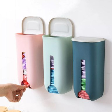 DISPENSADOR DE BOLSAS DE PLÁSTICO EN PARED - 2