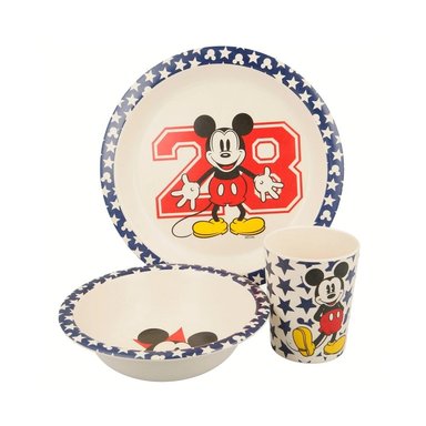 SET VAJILLA STVJ3PMCKM 3 PIEZAS NIÑOS MICKEY MOUSE