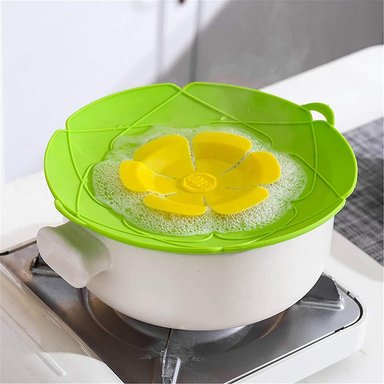 TAPA ANTI DERRAME DE SILICONA PARA OLLA - 2