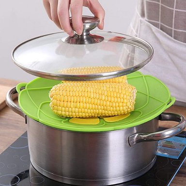 TAPA ANTI DERRAME DE SILICONA PARA OLLA - 3