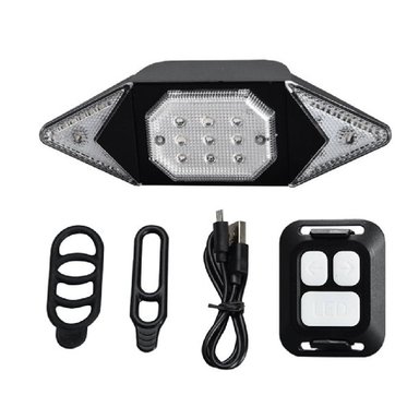 LUZ DIRECCIONAL CON CONTROL INALÁMBRICO PARA BICICLETA