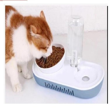 BEBEDERO Y COMEDERO GATO CON FILTRO CARBÓN