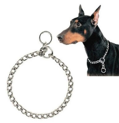 COLLAR PERROS AHORQUE METÁLICO PARA T3