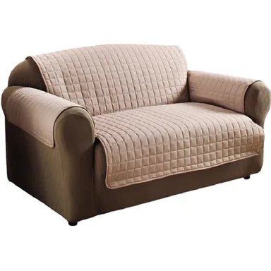 SET BEIGE 3 PIEZAS COBERTOR SOFA PARA MASCOTA