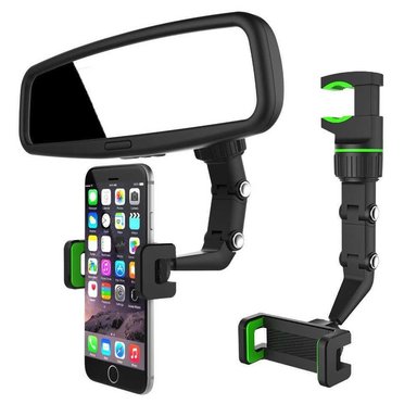 SOPORTE UNIVERSAL CELULAR RETROVISOR - 1