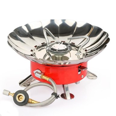 ESTUFA PORTATIL PARA ACAMPAR V2