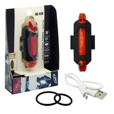 LUZ TRASERA PARA BICICLETA - 1