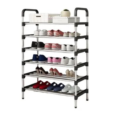 ZAPATERA ACERO METALICA 6 NIVELES