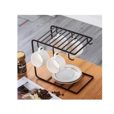 SOPORTE NEGRO ORGANIZADOR TAZAS