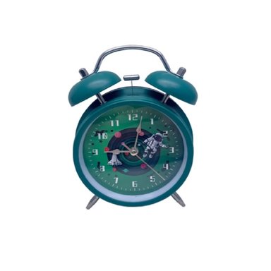 RELOJ DE MESA ASTRONAUTA CON ALARMA