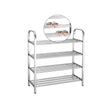 ZAPATERA METÁLICA DE 4 NIVELES