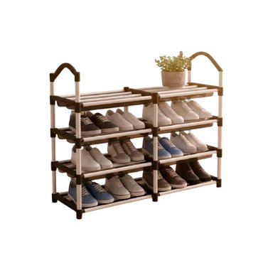 ZAPATERA ORGANIZADOR DE ZAPATOS APILABLE 4 NIVELES - 2
