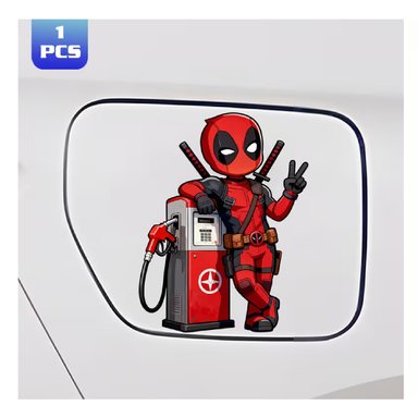 CALCOMANÍA DE DEADPOOL TM - 1