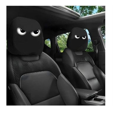 JUEGO DE 2 FUNDAS PARA REPOSACABEZAS DE AUTO TM - 1