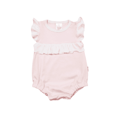 BODY WAWA PIMA BOMBACHO ROSA PASTEL BEBÉ ALGODÓN