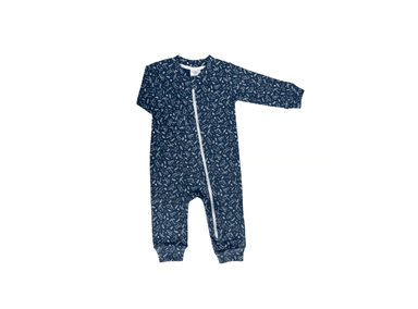 PIJAMA BEBÉ NIÑO SIN PIE ALGODÓN PIMA - DINO BLUE
