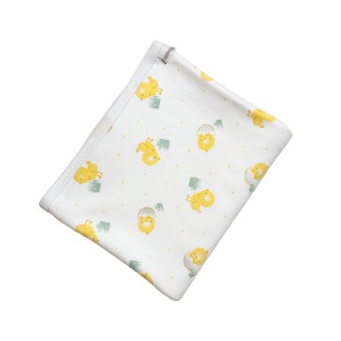 MANTA POLLITO DE ALGODON PIMA PARA BEBE NIÑO/NIÑA