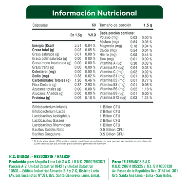BACTERIUM PLUS | PACK X4 - FLORA INTESTINAL + CÁNDIDA - 2