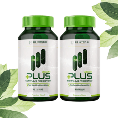 BACTERIUM X2 | TRATAMIENTO AVANZADO FLORA DIGESTIVA | 120 CÁPSULAS