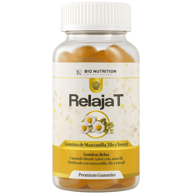RELAJAT – SUPLEMENTO NATURAL EN GOMITAS PARA ESTRÉS Y DESCANSO