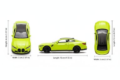 AUTO BMW M4 ESCALA 1:34:39 - WELLY - PERÚ - 5