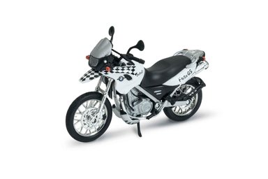 MOTO MW F650 GS ESCALA 1:18 - WELLY - PERÚ - 1