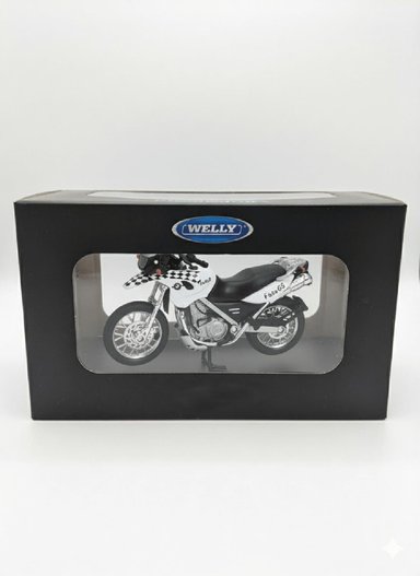 MOTO MW F650 GS ESCALA 1:18 - WELLY - PERÚ - 3