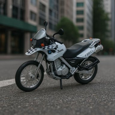 MOTO MW F650 GS ESCALA 1:18 - WELLY - PERÚ - 4