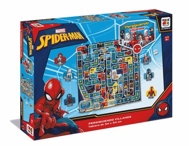 JUEGO DE MESA PERSIGUIENDO VILLANOS - SPIDERMAN - PERÚ - 1