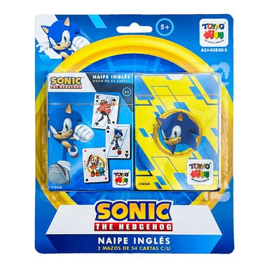 JUEGO DE MESA NAIPE INGLÉS - SONIC - PERÚ - 1