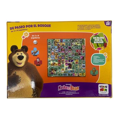 JUEGO DE MESA PASEO POR EL BOSQUE - MASHA Y EL OSO - PERÚ - 3