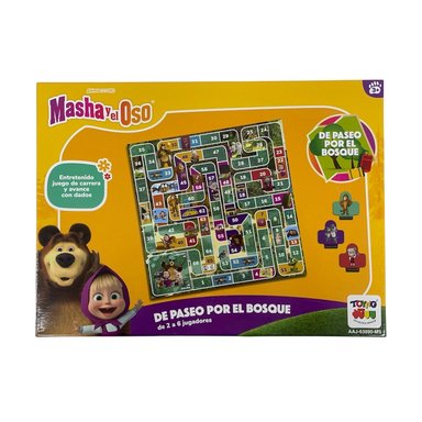 JUEGO DE MESA PASEO POR EL BOSQUE - MASHA Y EL OSO - PERÚ - 5