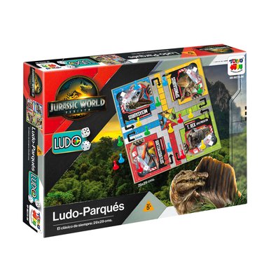 JUEGO DE MESA - LUDO - JURASSIC WORLD - PERÚ - 1