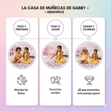 JUEGO EDUCATIVO DE MEMORIA - MEMORICE 60 PIEZAS - GABBY - PERÚ - 8