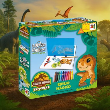 JUEGO EDUCATIVO ESPEJO MÁGICO - JURASSIC - PERÚ - 3