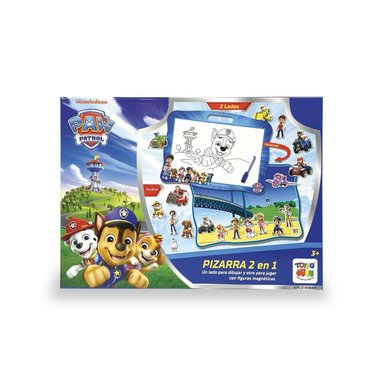 JUEGO EDUCATIVO PIZARRA 2 EN 1 - PAW PATROL - PERÚ - 1