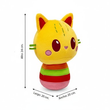 PELUCHE ALMOHADÍN (PILLOW CAT) 25 CM - GABBY’S DOLLHOUSE - PERÚ - 5